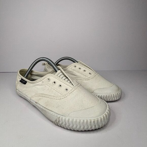 Sperry White Canvas Slip-On Sneakers – Women’s 6.5 - Picture 6 of 6